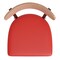 Flash Furniture Red Vinyl Seat Barstool with Natural Wood Back XU-DG6V6RDV-NAT-GG - alternate 8